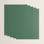 Emerald Green Solid Color Wrapping Paper Gallery Image 3