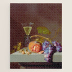 Still Life With Fruit, 1675, Jacob van Walscapelle Jigsaw Puzzle Gallery Image 1