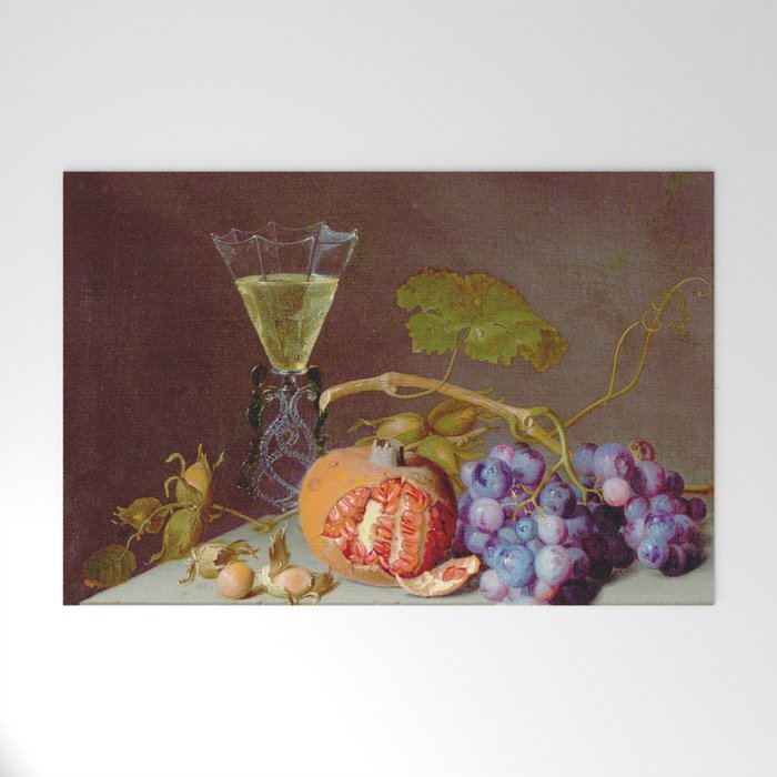Still Life With Fruit, 1675, Jacob van Walscapelle Welcome Mat Gallery Image 1