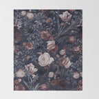 Night Forest XXV Throw Blanket Gallery Image 2