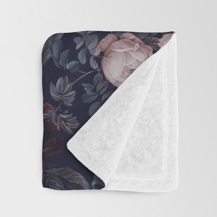 Night Forest XXV Throw Blanket Gallery Image 3