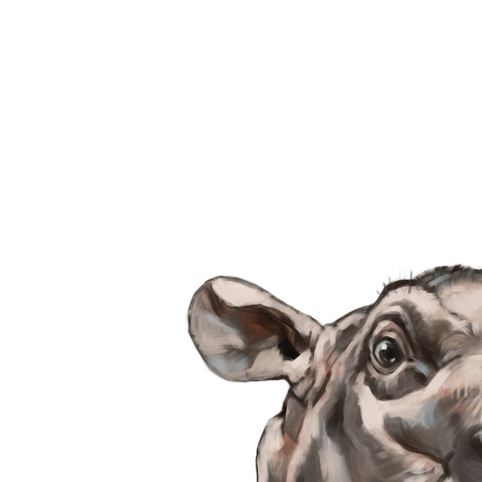 Peeking Baby Hippo Coffee Mug Gallery Image 2