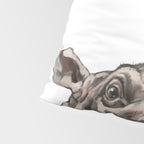 Peeking Baby Hippo Pillow Sham Gallery Image 4