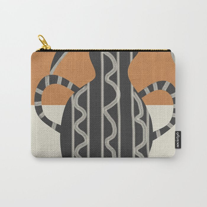 Minimalist Flora 2 Carry All Pouch Gallery Image 1