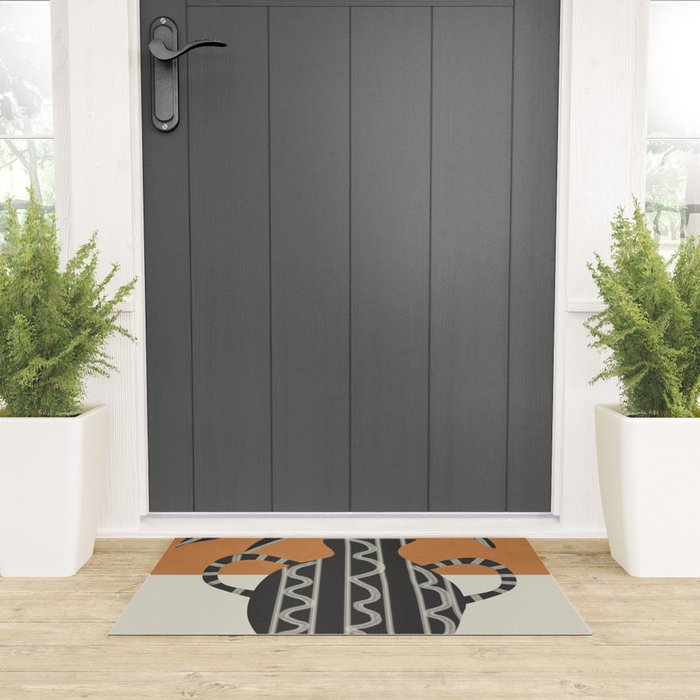 Minimalist Flora 2 Welcome Mat Gallery Image 3