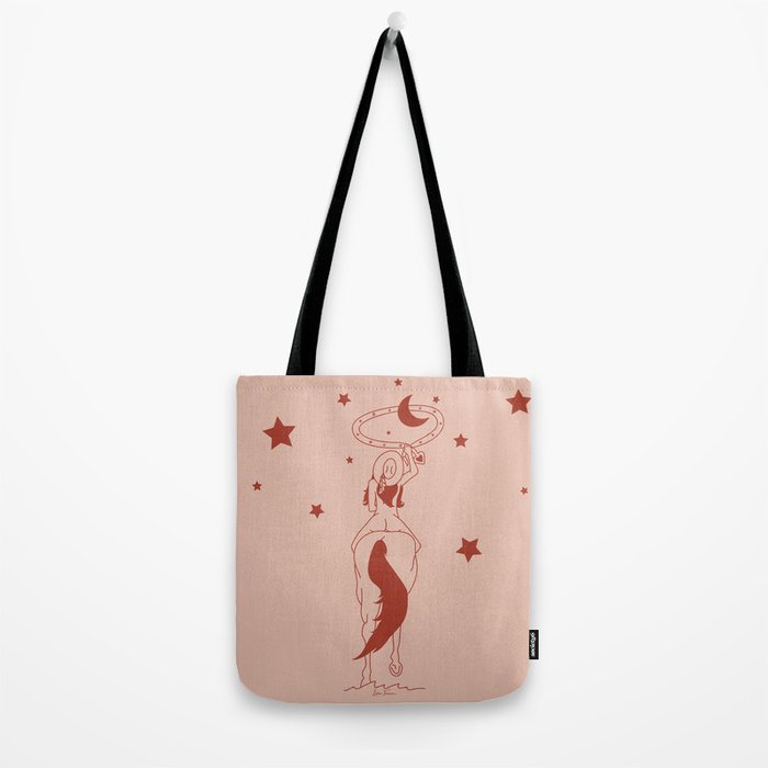 Fanny Ropes the Moon Tote Bag Gallery Image 2
