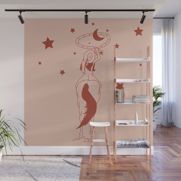 Fanny Ropes the Moon Wall Mural Gallery Image 1