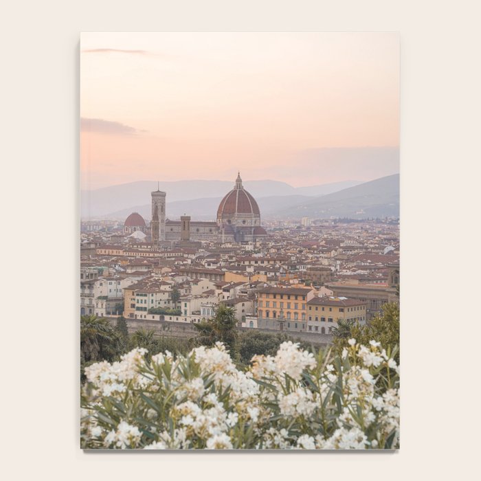 Il Duomo At Sunset Photo | Florence City View In Pastel Colors Art Print | Tuscany, Italy Travel Photography Notebook Gallery Image 4