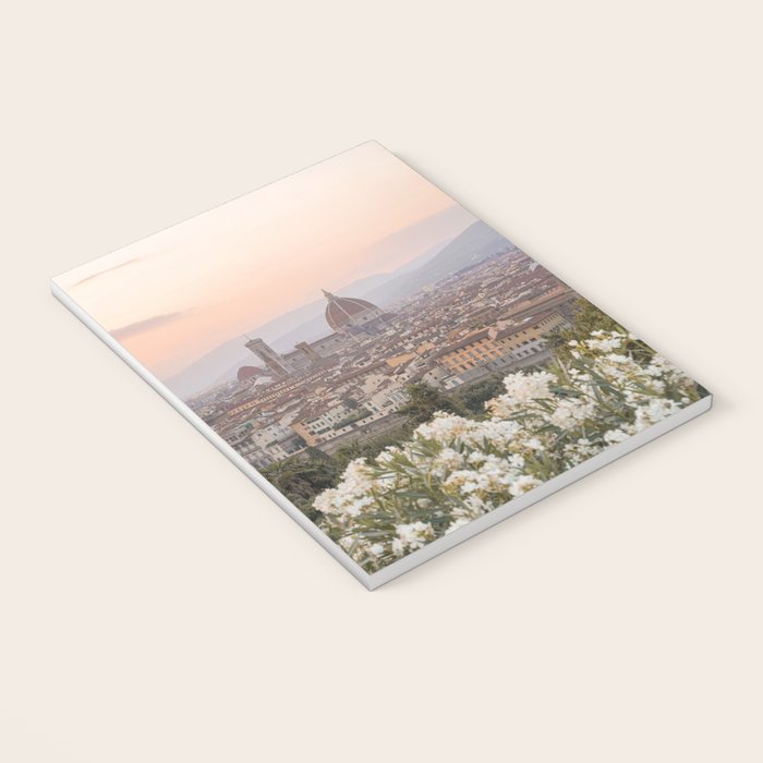 Il Duomo At Sunset Photo | Florence City View In Pastel Colors Art Print | Tuscany, Italy Travel Photography Notebook Gallery Image 3