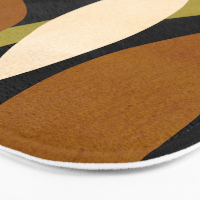 Modern shapes composition N02 Bath Mat Gallery Image 3