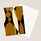 Modern shapes composition N02 Stationery Card Gallery Image 2