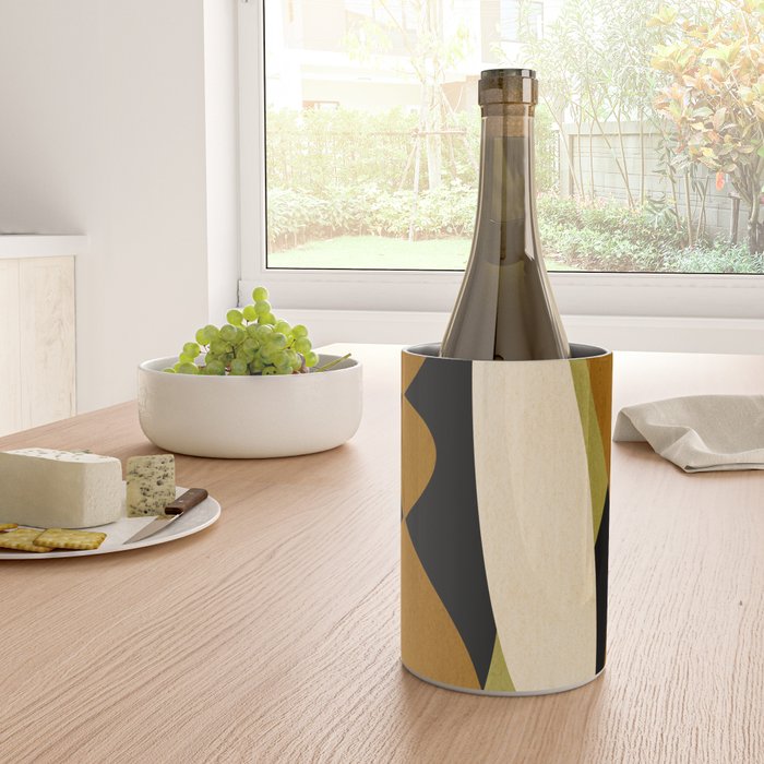 Modern shapes composition N02 Wine Chiller Gallery Image 4