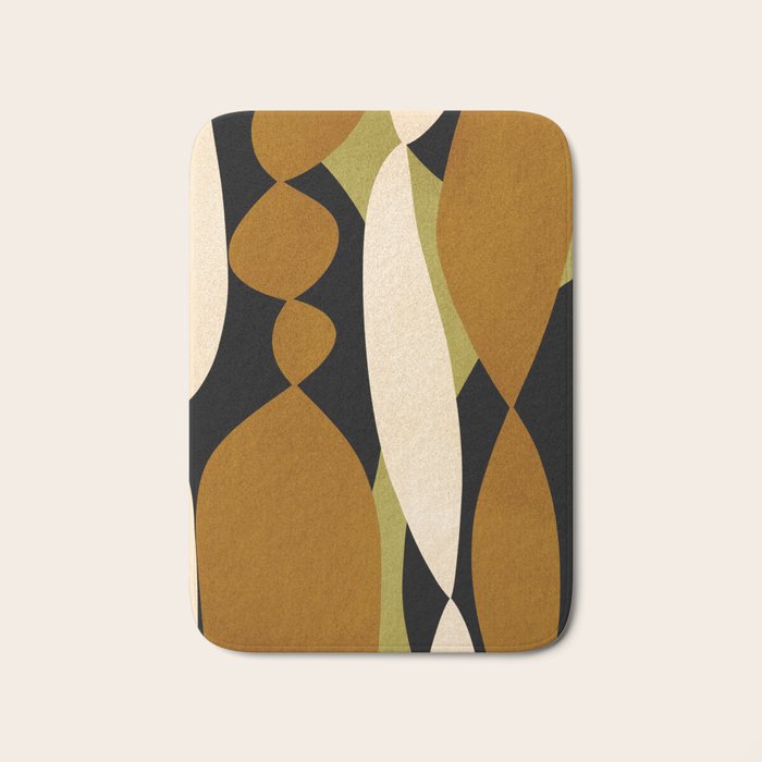 Modern shapes composition N02 Bath Mat Gallery Image 1