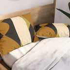 Modern shapes composition N02 Pillow Sham Gallery Image 2