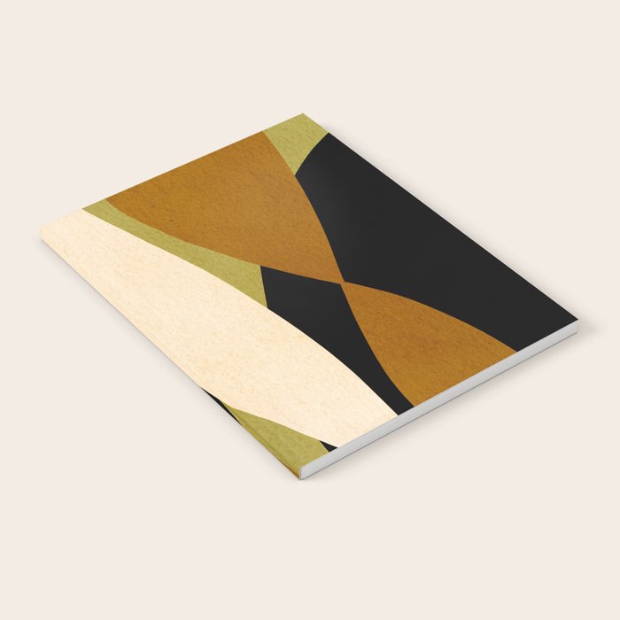 Modern shapes composition N02 Notebook Gallery Image 1