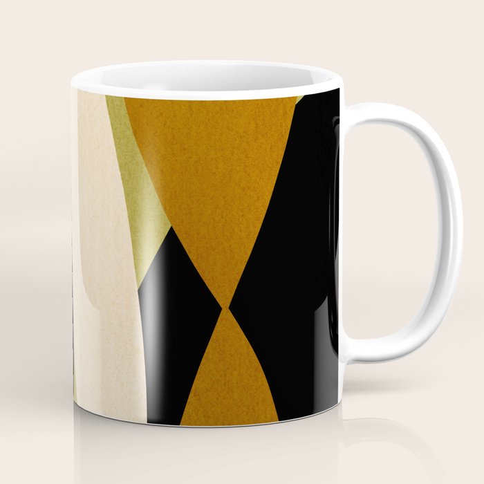 Modern shapes composition N02 Coffee Mug Gallery Image 1