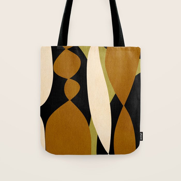 Modern shapes composition N02 Tote Bag Gallery Image 1