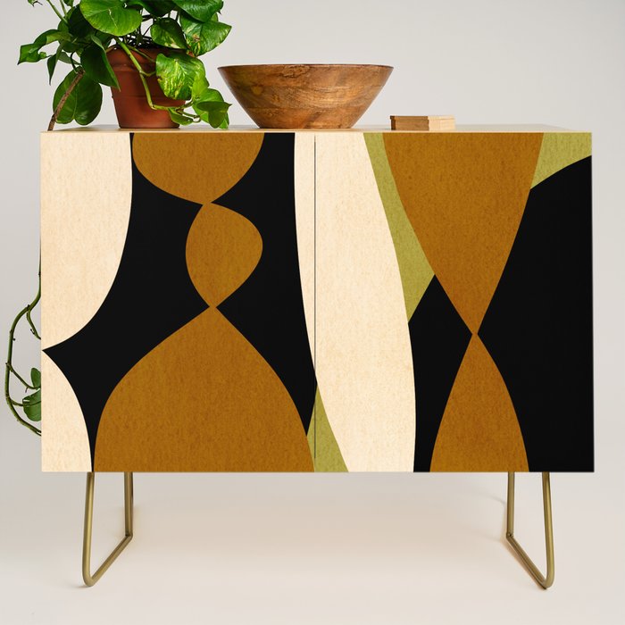 Modern shapes composition N02 Credenza Gallery Image 1