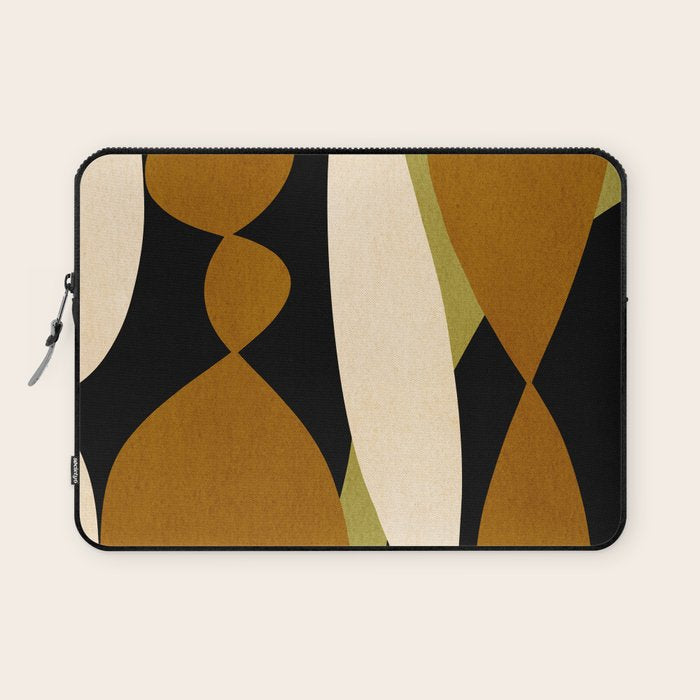 Modern shapes composition N02 Laptop Sleeve Gallery Image 1