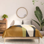 Modern shapes composition N02 Comforter Gallery Image 3