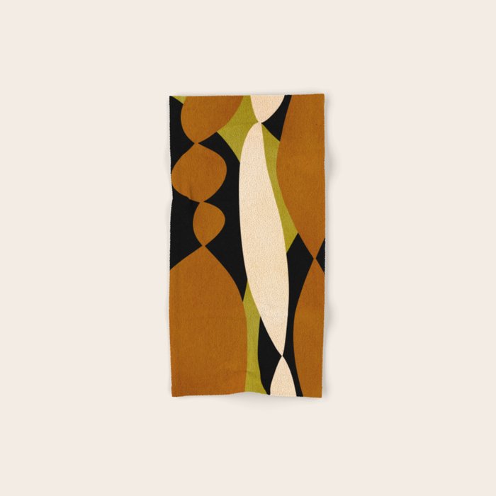 Modern shapes composition N02 Bath Towel Gallery Image 1