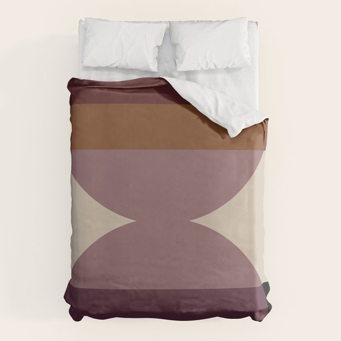 Retro Minimalism - Purple Autumn Duvet Cover Gallery Image 6