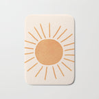 Sun Rays Bath Mat Gallery Image 1