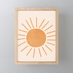 Sun Rays Mini Art Print Gallery Image 1