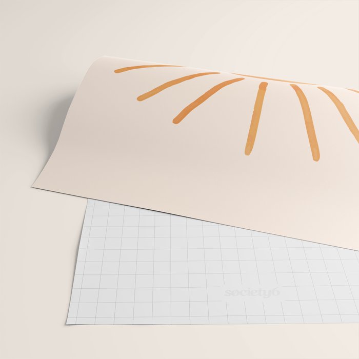 Sun Rays Wrapping Paper Gallery Image 2
