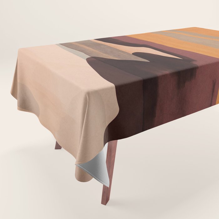Abstract Art Landscape 70 Tablecloth Gallery Image 1