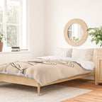 Love or Die Tryinâ - Cowhand Black & Cream Duvet Cover Gallery Image 2