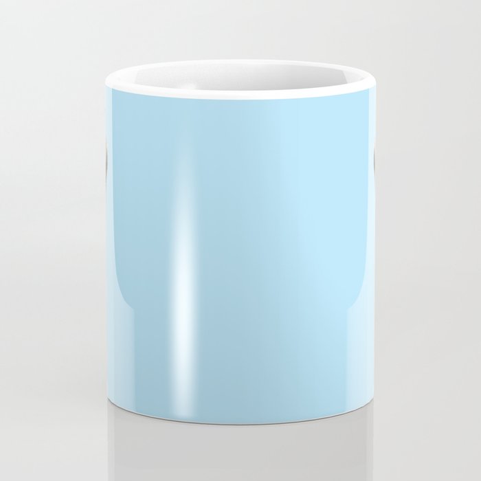 Bubble Gum Sneaky Llama in Blue Coffee Mug Gallery Image 4