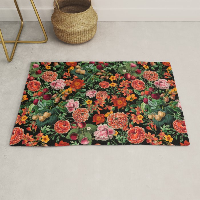 Magical Garden Night Rug Gallery Image 1