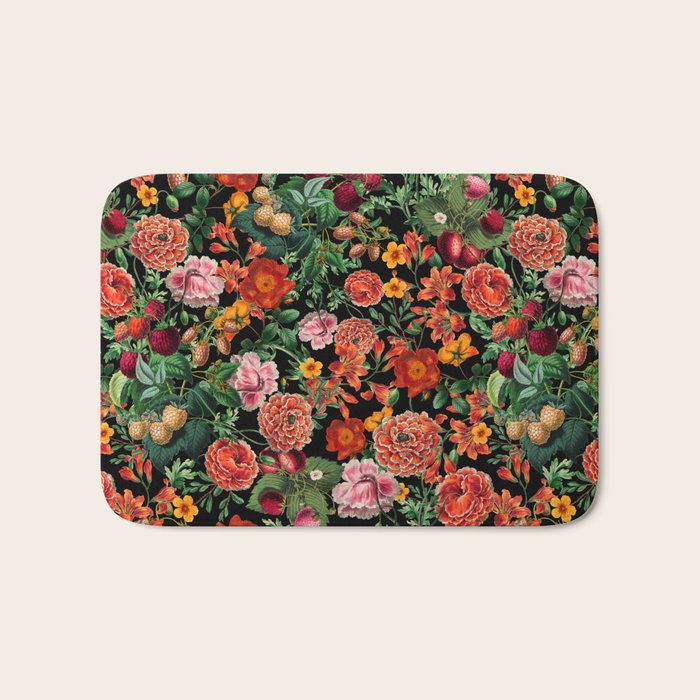 Magical Garden Night Bath Mat Gallery Image 1