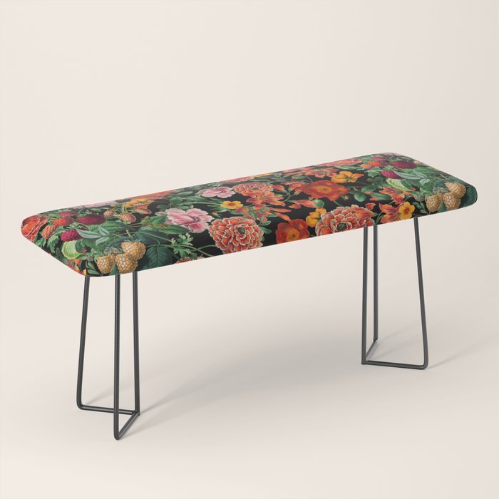 Magical Garden Night Bench Gallery Image 1