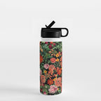 Magical Garden Night Water Bottle Gallery Image 1