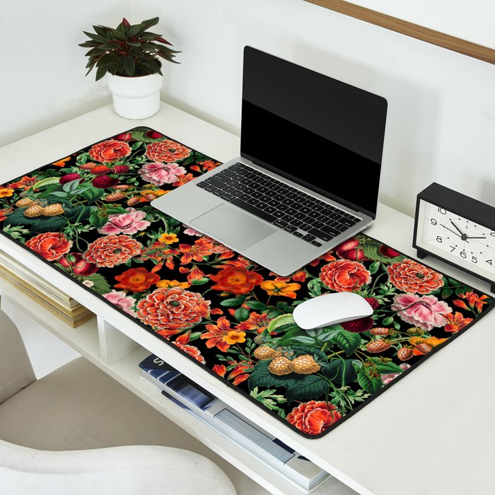 Magical Garden Night Desk Mat Gallery Image 2