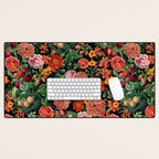 Magical Garden Night Desk Mat Gallery Image 1