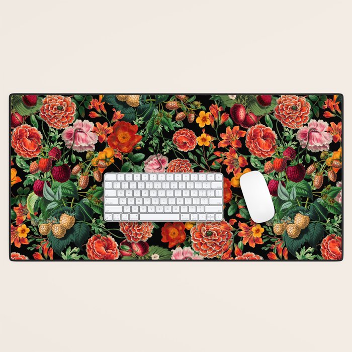 Magical Garden Night Desk Mat Gallery Image 1