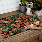 Magical Garden Night Outdoor Rug Gallery Image 2