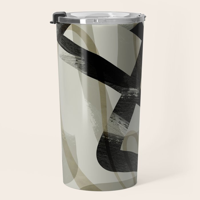 abstract line art III Travel Mug Gallery Image 3