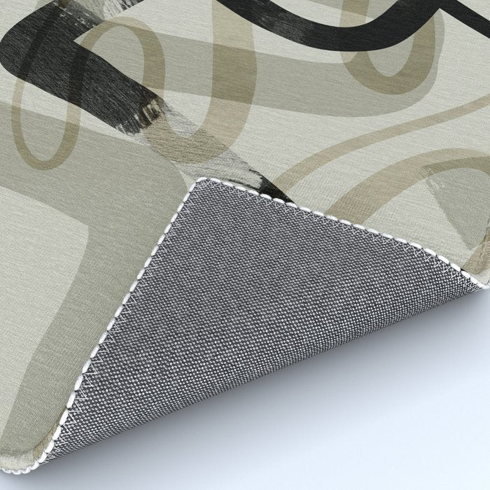 abstract line art III Rug Gallery Image 4