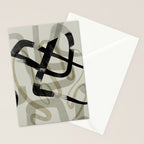 abstract line art III Stationery Card Gallery Image 2