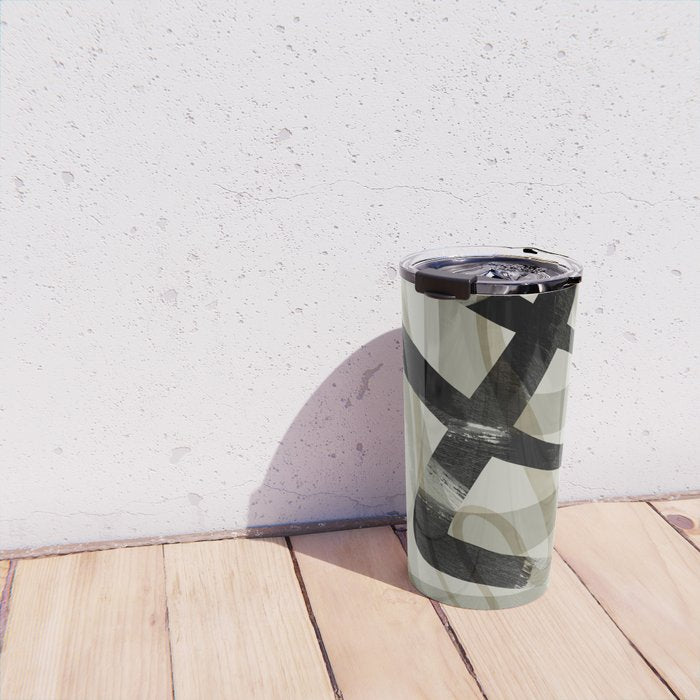 abstract line art III Travel Mug Gallery Image 4