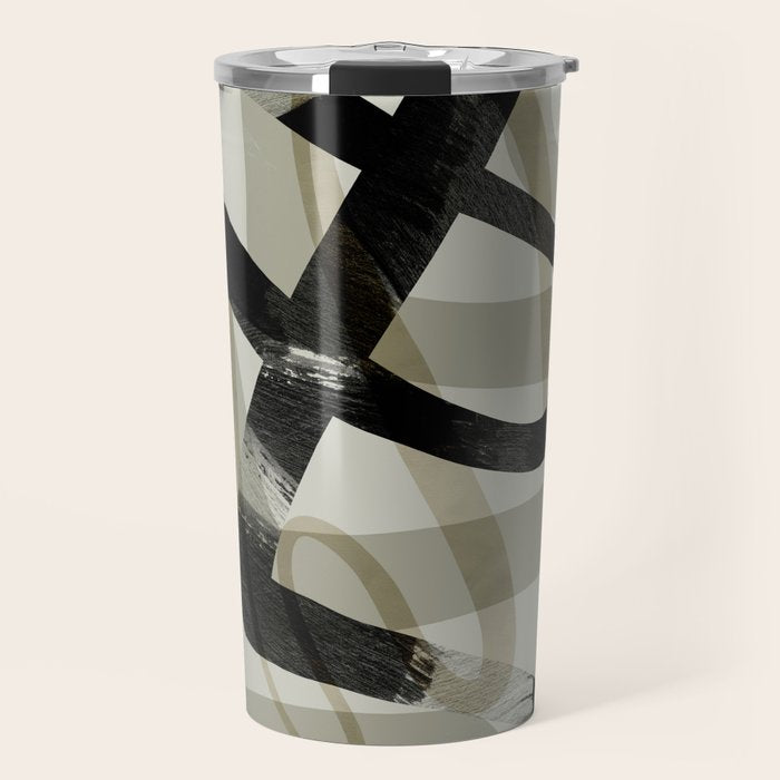 abstract line art III Travel Mug Gallery Image 1