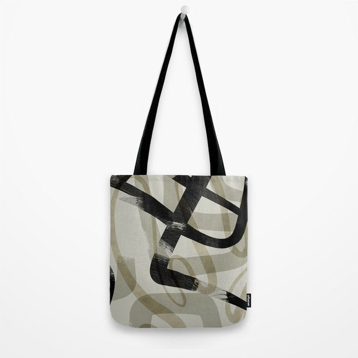 abstract line art III Tote Bag Gallery Image 2