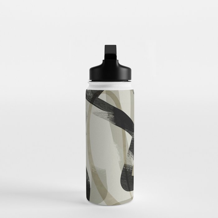 abstract line art III Water Bottle Gallery Image 3