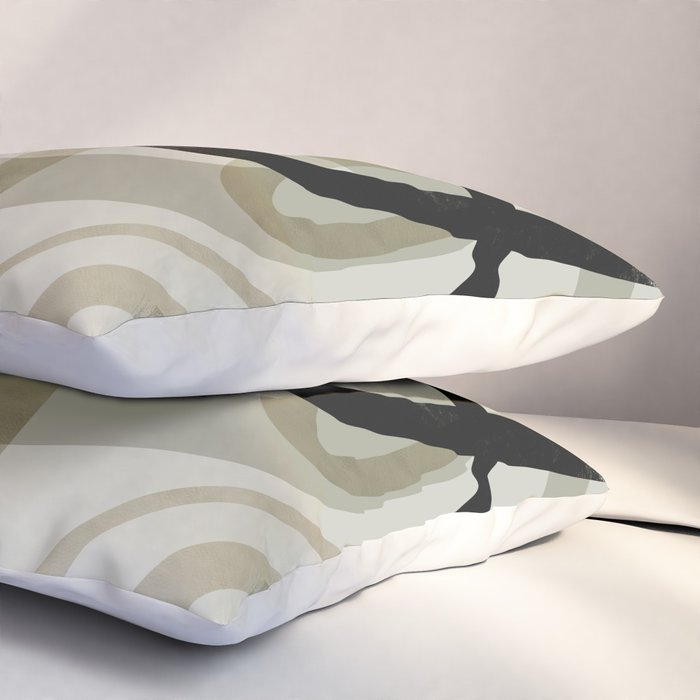 abstract line art III Pillow Sham Gallery Image 3