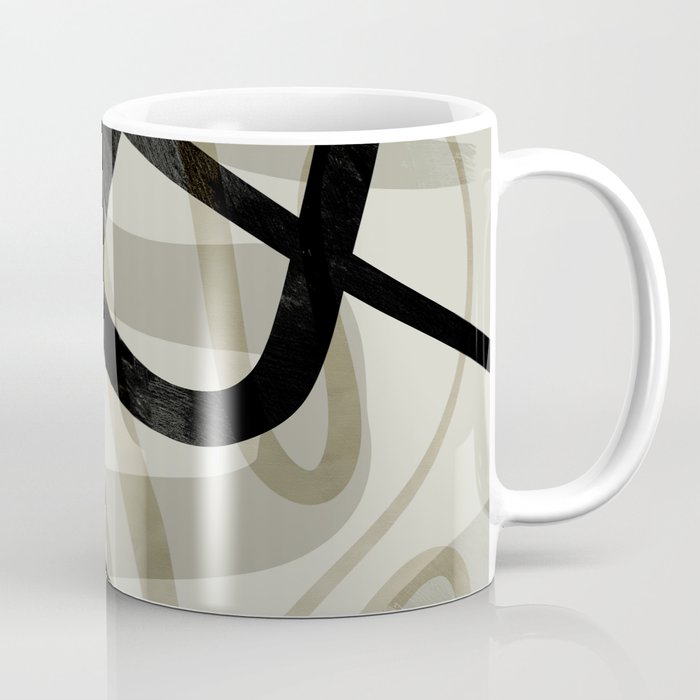 abstract line art III Coffee Mug Gallery Image 1