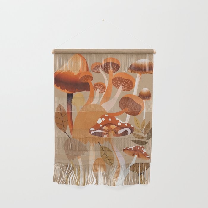 Mushrooms 2 Wall Hanging Gallery Image 1